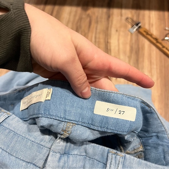 Anthropologie Pilcro High Rise Wide Leg Trouser Jeans - Picture 7 of 12